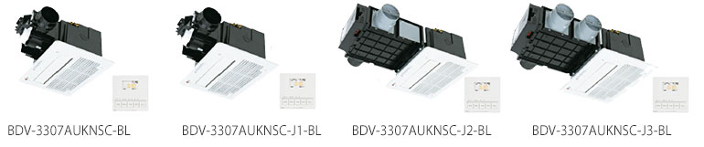 保障できる BDV-3307AUKNSC-J1-BL BDV-3307シリーズ ノーリツ 浴室換気乾燥暖房器 天井カセット形 ミストなし 1室換気用  新築向け リフォーム向け リモコン付属